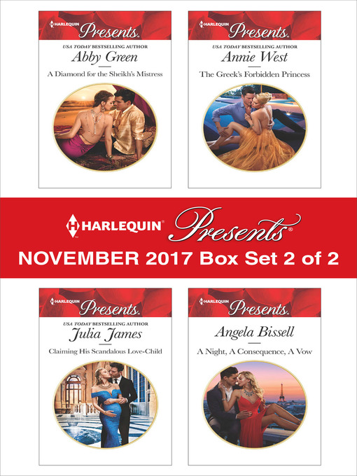 Title details for Harlequin Presents November 2017--Box Set 2 of 2 by Abby Green - Available